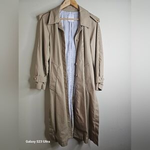 Sandro Tan Trench Coat